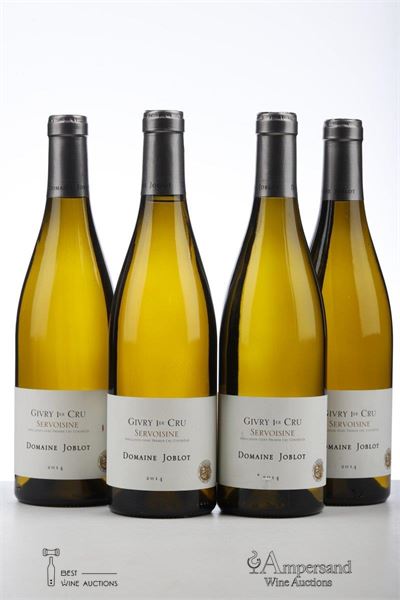 GIVRY BLANC CLOS DE LA SERVOISINE 2014 - Joblot - 4 Bottles