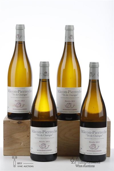 MACON PIERRECLOS TRI DE CHAVIGNE 2012 - Guffens Heynen - 4 Bottles