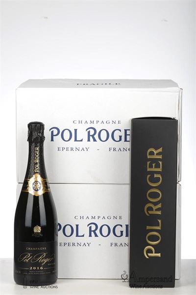 POL ROGER VINTAGE BRUT 2016 - Pol Roger - 12 Bottles - Oc 6