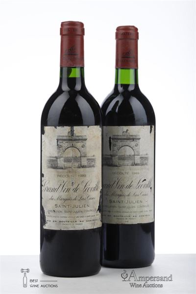 LEOVILLE LAS CASES 1989 - Mc - 2 Bottles