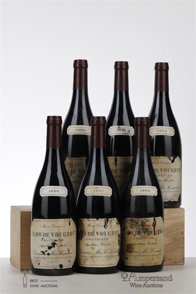 CLOS VOUGEOT 1996 - Meo Camuzet - 6 Bottles