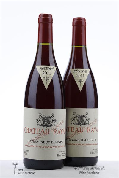 CHATEAUNEUF DU PAPE RAYAS 2011 - Reynaud - 2 Bottles