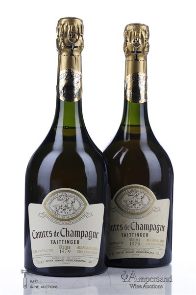 TAITTINGER COMTES DE CHAMPAGNE 1979 - Taittinger - 2 Bottles