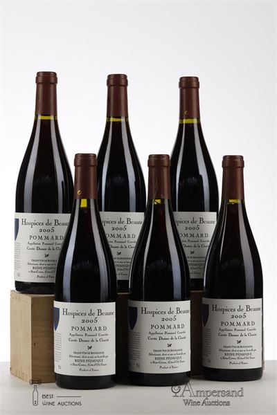 HOSPICES DE BEAUNE POMMARD CUVEE DAMES DE LA CHARITE 2005 - Reine Pedauque - 6 Bottles - Owc 6