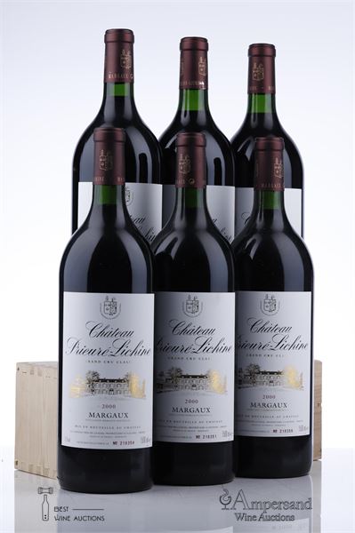 PRIEURE LICHINE 2000 - 6 Magnums - Owc 6