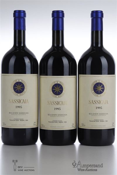 SASSICAIA 1995 - Tenuta San Guido - 3 Magnums - Owc 3