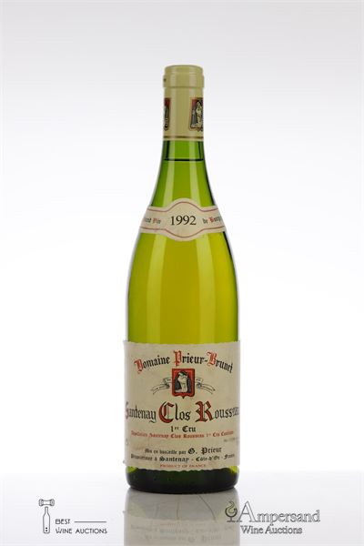 SANTENAY BLANC CLOS ROUSSEAU 1992 - G.Prieur - 1 Bottle