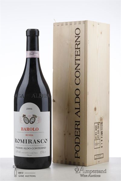 BAROLO ROMIRASCO BUSSIA 2006 - Aldo Conterno - 1 Magnum - Owc 1 Missing toplid