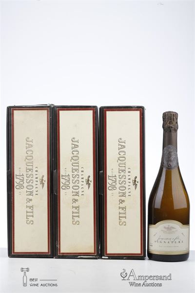 JACQUESSON SIGNATURE BRUT 1989 - Jacquesson - 3 Bottles - Oc 1
