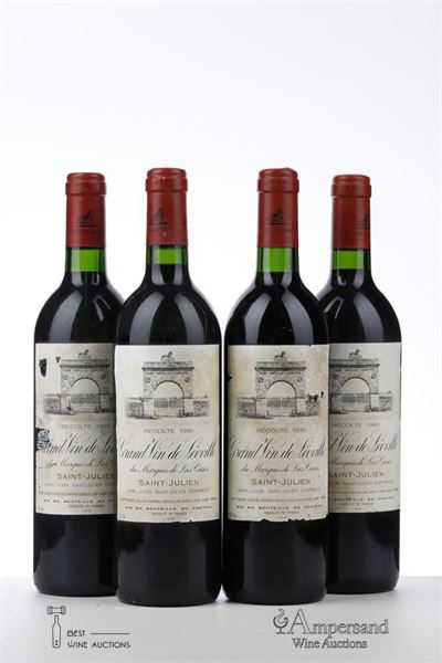 LEOVILLE LAS CASES 1990 - Mc - 4 Bottles