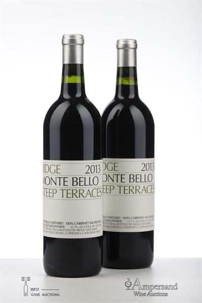 RIDGE MONTE BELLO STEEP TERRACES 2013 - Ridge Vineyard - 2 Bottles