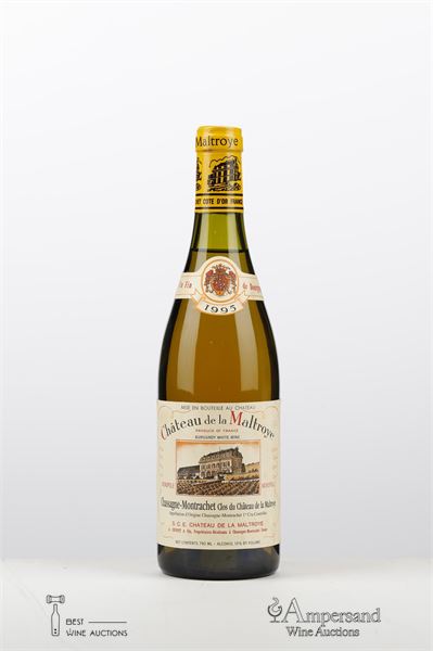 CHASSAGNE MONTRACHET CLOS DU CHATEAU DE LA MALTROYE 1995 - Chateau de la Maltroye - 1 Bottle