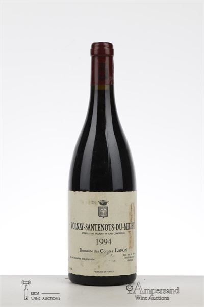 VOLNAY SANTENOTS DU MILIEU 1994 - Comtes Lafon - 1 Bottle
