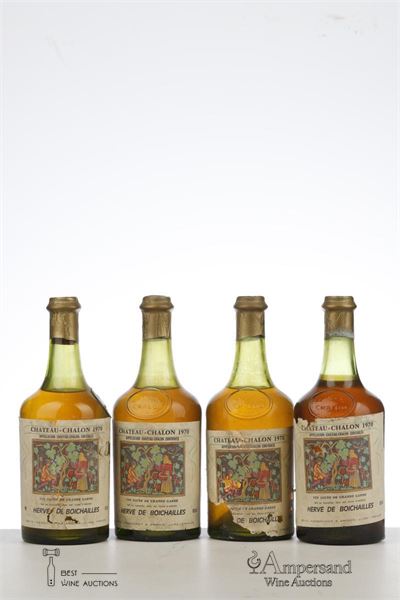 CHATEAU CHALON 1970 - Herve De Boichailles - 4 Bottles