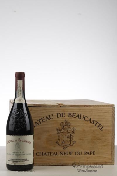 CHATEAUNEUF DU PAPE BEAUCASTEL 1996 - Beaucastel - 10 Bottles - Owc 12