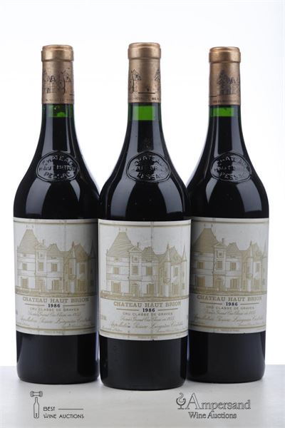 HAUT BRION 1986 - Mc - 3 Bottles