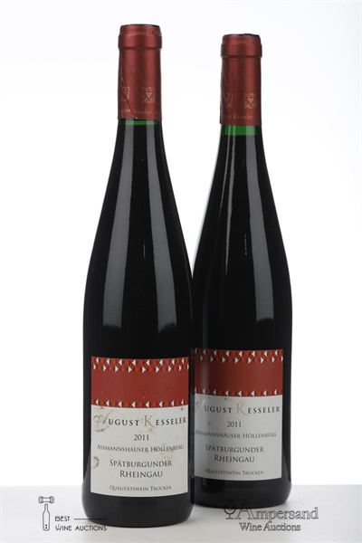 ASSMANNSHAUSER HOLLENBERG SPATBURGUNDER 2011 - August Kesseler - 2 Bottles