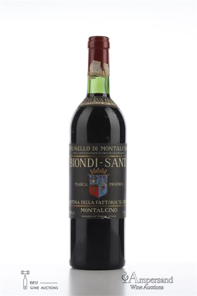 BRUNELLO DI MONTALCINO RISERVA IL GREPPO 1971 - Biondi Santi - 1 Bottle