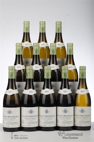 PULIGNY MONTRACHET CHAMPS CANET 2015 - Ramonet - 12 Bottles