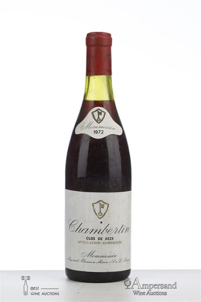 CHAMBERTIN CLOS DE BEZE 1972 - Mommessin - 1 Bottle