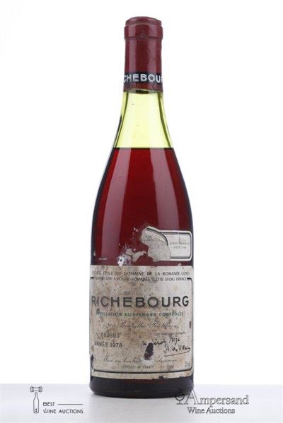 RICHEBOURG 1978 - Domaine de la Romanee Conti - 1 Bottle
