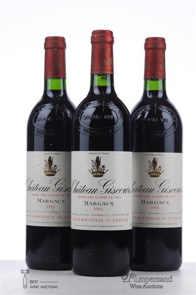 GISCOURS 1994 - Mc - 3 Bottles