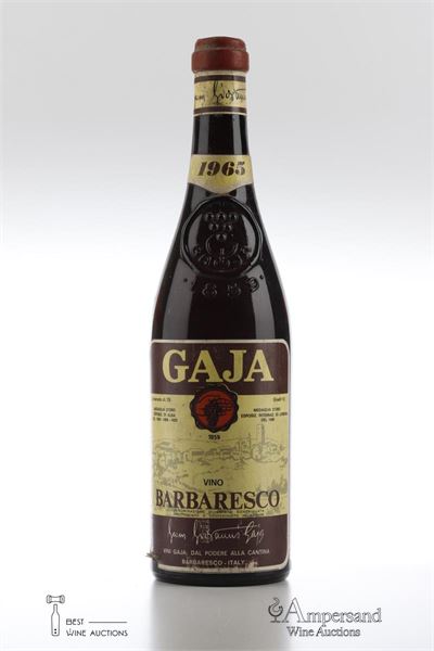 BARBARESCO 1965 - Gaja - 1 Bottle