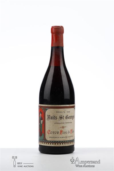 NUITS ST GEORGES 1959 - Coron - MB - 1 Bottle