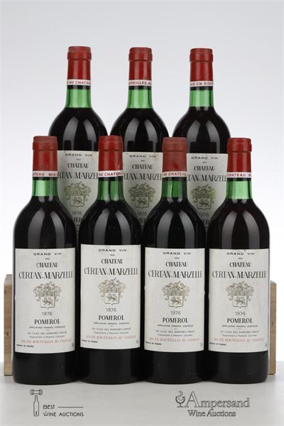 CERTAN MARZELLE 1976 - Mc - 7 Bottles