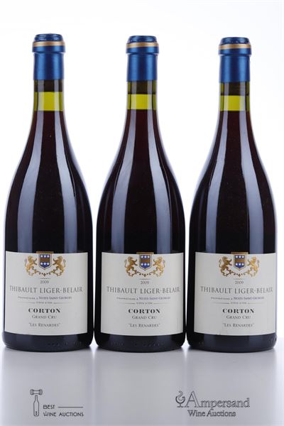 CORTON LES RENARDES 2009 - Thibault Liger Belair - 3 Bottles