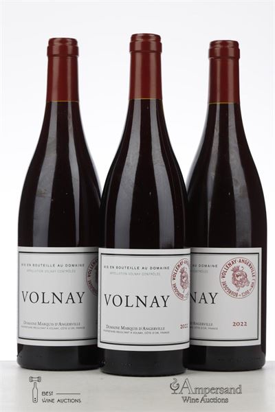 VOLNAY 2022 - Marquis d'Angerville - 3 Bottles