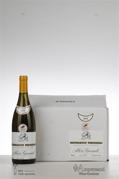 MEURSAULT PERRIERES 2018 - Albert Grivault - 6 Bottles - Oc 6