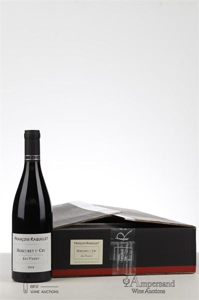MERCUREY LES VASEES 2018 - Francois Raquillet - 6 Bottles - Oc 6