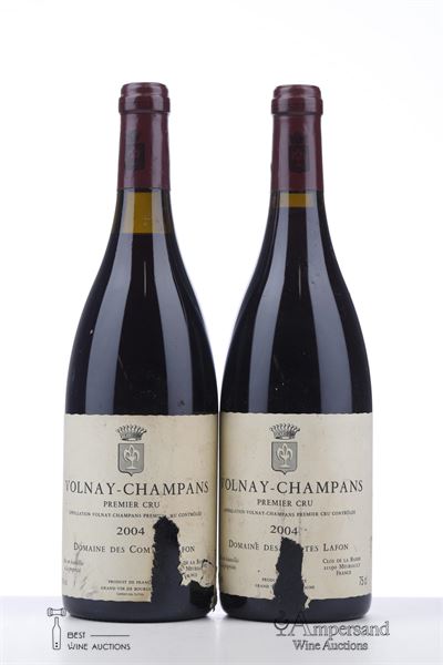VOLNAY CHAMPANS 2004 - Comtes Lafon - 2 Bottles