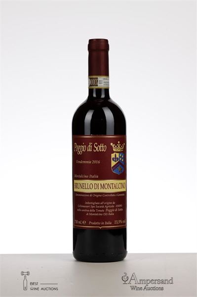 BRUNELLO DI MONTALCINO POGGIO DI SOTTO 2016 - Poggio di Sotto - 1 Bottle