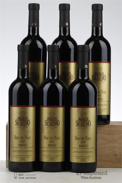 BAROLO BRIC DEL FIASC 2001 - Paolo Scavino - 6 Bottles