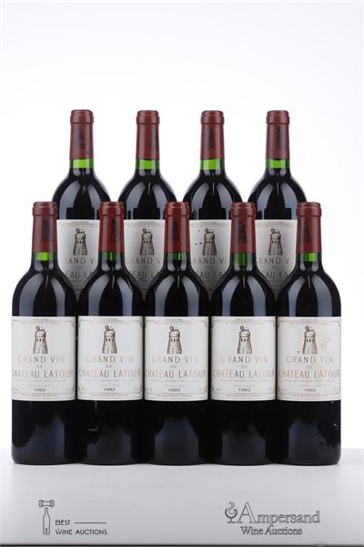 LATOUR 1993 - Mc - 9 Bottles