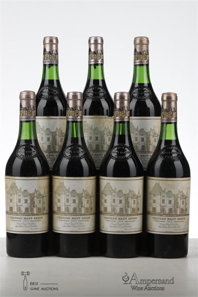 HAUT BRION 1974 - Mc - 7 Bottles