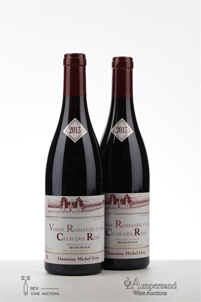 VOSNE ROMANEE CLOS DES REAS 2013 - Michel Gros - 2 Bottles