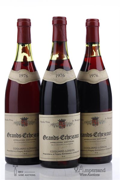 GRANDS ECHEZEAUX 1976 - Coquard Loison  - 3 Bottles