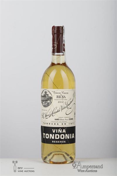 TONDONIA RESERVA BLANCO 2012 - Lopez de Heredia - 1 Bottle