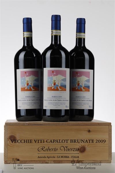 BAROLO RISERVA VECCHIE VITI DEI CAPALOT E BRUNATE 2009 - Roberto Voerzio - 3 Magnums - Owc 3