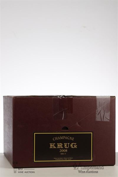 KRUG VINTAGE BRUT 2008 - Krug - 6 Bottles - Oc 1