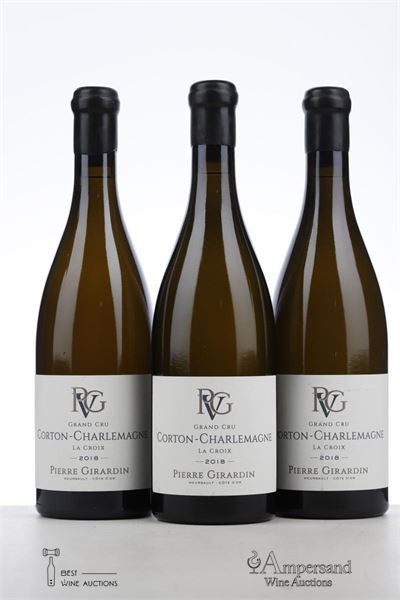 CORTON CHARLEMAGNE LA CROIX 2018 - Pierre Girardin - 3 Bottles