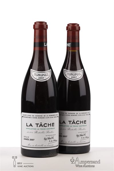 LA TACHE 2007 - Domaine de la Romanee Conti - 2 Bottles