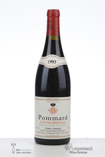 POMMARD CLOS DES EPENEAUX 1993 - Comte Armand - 1 Bottle
