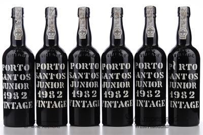 SANTOS JUNIOR VINTAGE PORT  1982 - Santos Junior - 6 Bottles