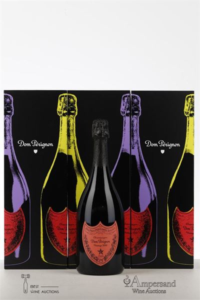 DOM PERIGNON ANDY WARHOL 2000 - Moet et Chandon - 3 Bottles - Oc 1