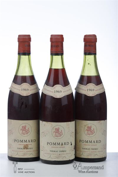 POMMARD 1969 - Thomas Freres - 3 Bottles