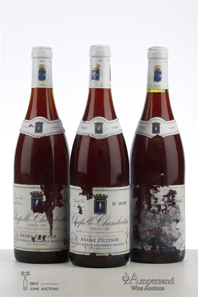 CHAPELLE CHAMBERTIN 1990 - André Ziltner - 3 Bottles